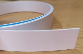 1mm Snow White Gloss ABS Edging Tape- 10m