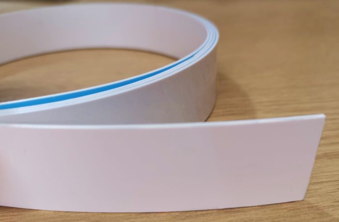 1mm Snow White Gloss ABS Edging Tape- 10m